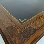 Louis Xv Dubbelzijdig Mahonie En Palissander Plat Bureau thumbnail 8