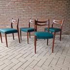 Set 4 Vintage Stoelen Deense Stoelen Jaren 60 thumbnail 18