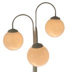 Space Age Design / Mcm - Waterfall Lamp With Glass Spheres - Vintage Floor Lamp With Three Adjust thumbnail 3