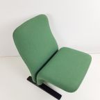 Artifort Concorde Fauteuil Groen | Groene Ploegstof Wol thumbnail 6