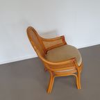 4 X Rattan /webbing Dining Chairs 80s In Beautiful Condition thumbnail 11