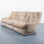 1970’S Vintage Italian Design Three Seat Sofa / 3 Zitsbank / Bank From Pizzetti thumbnail 8