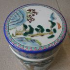 Chinese Theedoos Met Kraanvogels thumbnail 5
