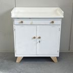 Vintage Brocante Compacte Commode Dressoir Jaren 60 thumbnail 7