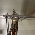Treinbank Uit Zwitserland Art Nouveau Periode Met Bagagerek thumbnail 18