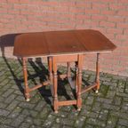 Sidetable Of Eettafel Met 2 Klaporen thumbnail 2