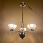 Aparte Art Deco 1930 Hanglamp Plafondlamp Lamp Frans thumbnail 2