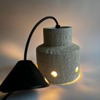 Vintage Keramieke Hanglamp - Wit thumbnail 6