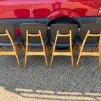 4 Vintage Eetkamerstoelen thumbnail 8