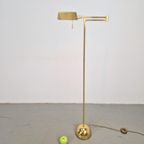 Regency Sölken Vloerlamp Messing Verstelbaar Leeslamp ´70 thumbnail 8