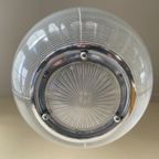 Jaren 40 Lamp Hanglamp Holophane Vintage Frans thumbnail 11