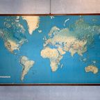 Vintage Xxl Air France ‘airway’ Map – 1970’s thumbnail 2