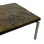 Vintage Brutalist Coffee Table With Chrome Frame, 1970 thumbnail 12