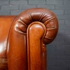 Cow Leather Club Chair thumbnail 10