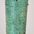 Vintage Hanglamp Polyester Sugar Tube Groen Suiker ‘60 Lamp thumbnail 6