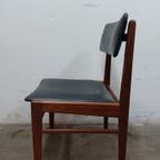 Scandinavian Vintage Chair In Teak / Leather thumbnail 4