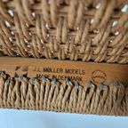 Vintage Deense Stoelen, Niels Møller Model 84 thumbnail 14