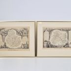 Set Levasseur Wijnkaart La Marne & Cote D'or Ets Lijst 1852 thumbnail 2