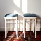 Retro Vintage Bureau, Desk Met Ladeblok, Bureautje thumbnail 12