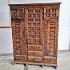 Large 19th Century Spanish Baroque Catalan Sideboard/table thumbnail 6