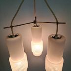 Hanglamp- Messing Met Melkglas thumbnail 9