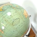 Glazen Globe Columbus Paul Oestergaard Met Atlas En Lamp thumbnail 8