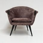 Opnieuw Gestoffeerde Nanna Ditzel Fauteuil, 1950's thumbnail 3