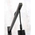 Good&mojo Vloerlamp Ibiza - Bamboe Zwart - 83x65x176cm thumbnail 3