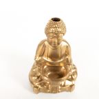 Buddha - Wierrookhouder - Verguld - Japan - 3E Kwart 20E Eeuw thumbnail 5