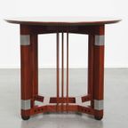 Mooie Ronde Schuitema Bijzet/salontafel Uit De Decoforma Serie In Art Deco Stijl thumbnail 7
