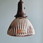 Lot De 3 Suspensions "Gal" En Verre Mercurisé, Années 1930 thumbnail 14
