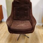 Vintage Draaifauteuil Goldsiegel Draaistoel Stoel Fauteuil thumbnail 10