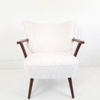 2 Vintage Cocktail Fauteuiltjes | Stoelen Nieuw Gestoffeerd thumbnail 12