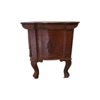 Teak Houten Juwelen Miniatuur Kastje, Jaren 70/80 thumbnail 5