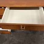 Vintage Houten Bureau / Schrijftafel thumbnail 12