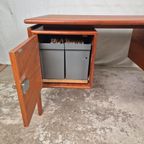 Arne Vodder, G.V. Møbler Vintage Jaren 60 Deens Bureau Teak thumbnail 20