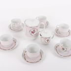Fine Italian Porcelain Set From T. Limoges For Richard Ginori, 1970’s thumbnail 2