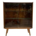 Vintage Wandkast Kast Vitrine Jaren 60 Design Glas thumbnail 5