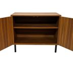 Vintage Kastje Compact Plak Fineer Jaren 70 Design thumbnail 6