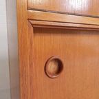 Secretaire Met Schuifdeuren Op Ranke Poten, Jaren 50 thumbnail 4