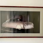 Porsche 356Sl Gmünd Coupe 1948 Ingelijst thumbnail 3