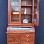Vintage Buffetkast, Apothekers Vitrine Kast, Grutters Kast thumbnail 4