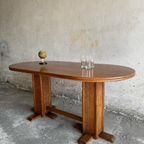 Beech Wood Vintage Table, 1960 thumbnail 2