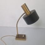 Vintage Messing Design Bureaulamp Jaren 60. thumbnail 12