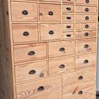 Unieke.grenen Ladekast 29 Lades Refurbished Puur Natuur thumbnail 15