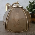 Hollywood Regency Rookglas Wandlamp thumbnail 2