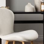 Nesna Eetkamerstoel - Set Van 2 - Beige thumbnail 4