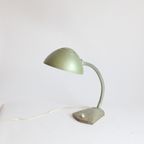 Flexible Metal Gooseneck Desk Lamp By Erpé, Belgium 1930S thumbnail 4