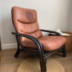 Vintage Manou Rotan Fauteuil thumbnail 11