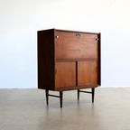 Vintage Secretaire | Bureau | Kast | Jaren 60 | Teak thumbnail 3